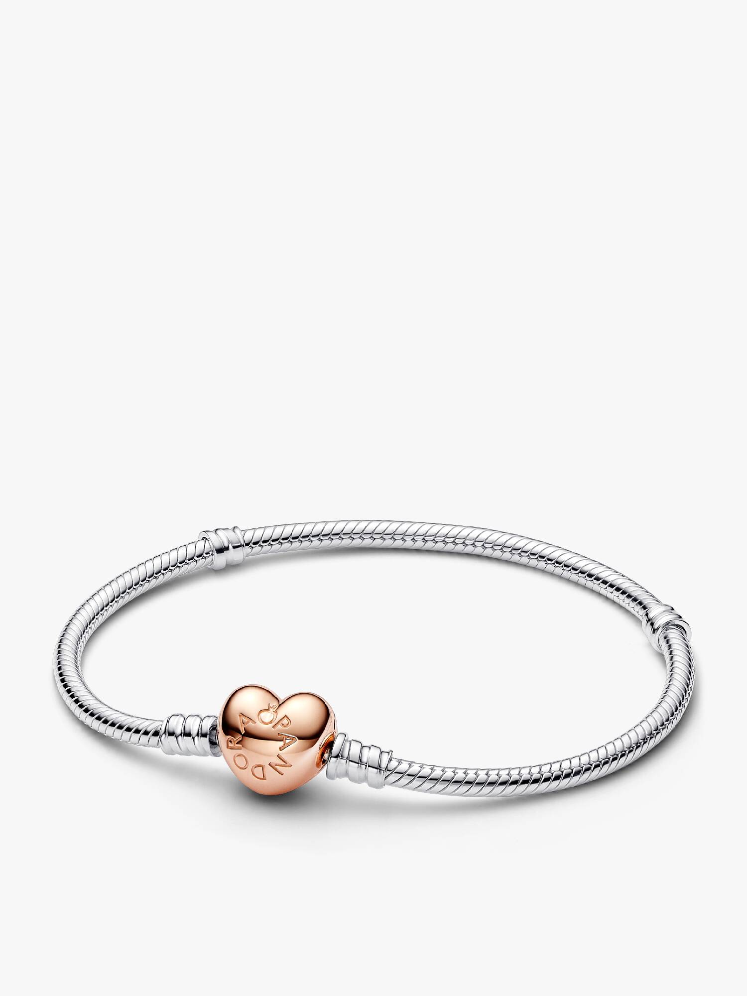 Moments ormkedjearmband med hjärtformat lås
