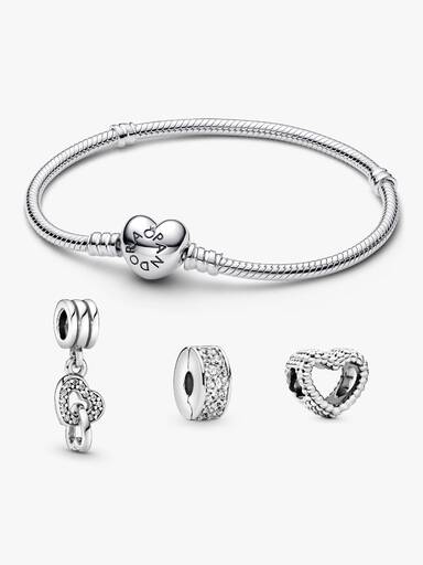 Sammanflätade hjärtan Armbandset