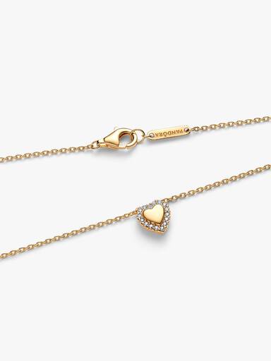Collierhalsband med graverbart hjärta